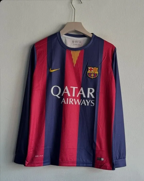 Neymar Barcelona 14-15 Home Kit [Embroidery] (S)