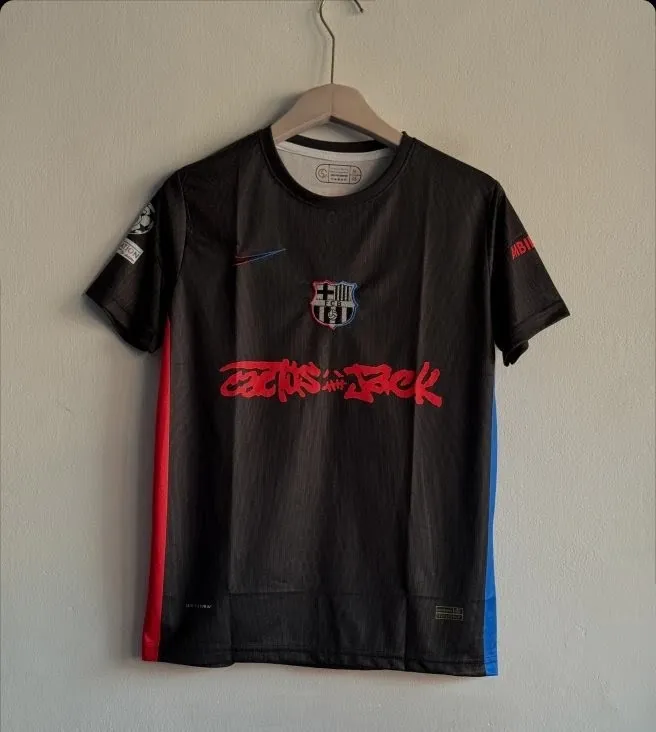 Barcelona X Travis Scott Away Kit 24-25 [Embroidery] (S)