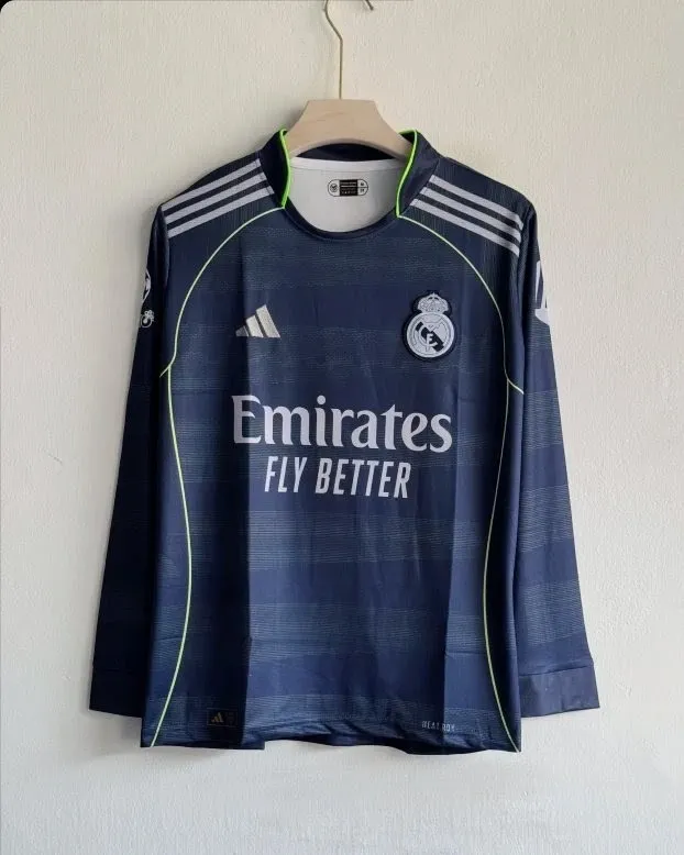 Real Madrid 25-26 Away Kit [Embroidery] (S)