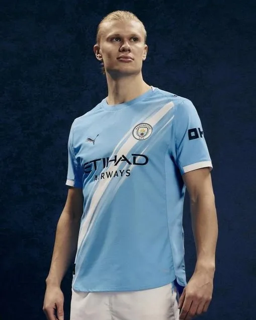 Haaland Manchester City 25-26 Home kit [Embroidery]