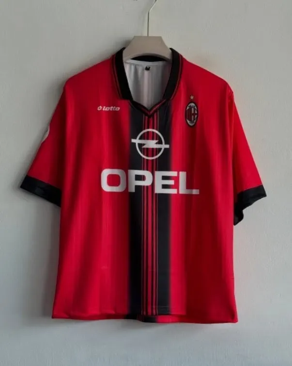 Maldini AC Milan 98-99 Home Kit