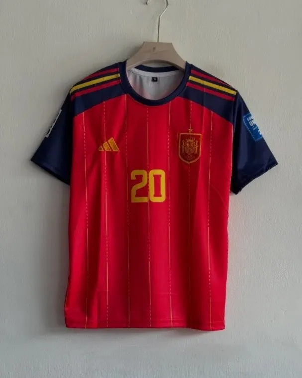 Pedri Spain 2026 Home Kit [Embroidery]
