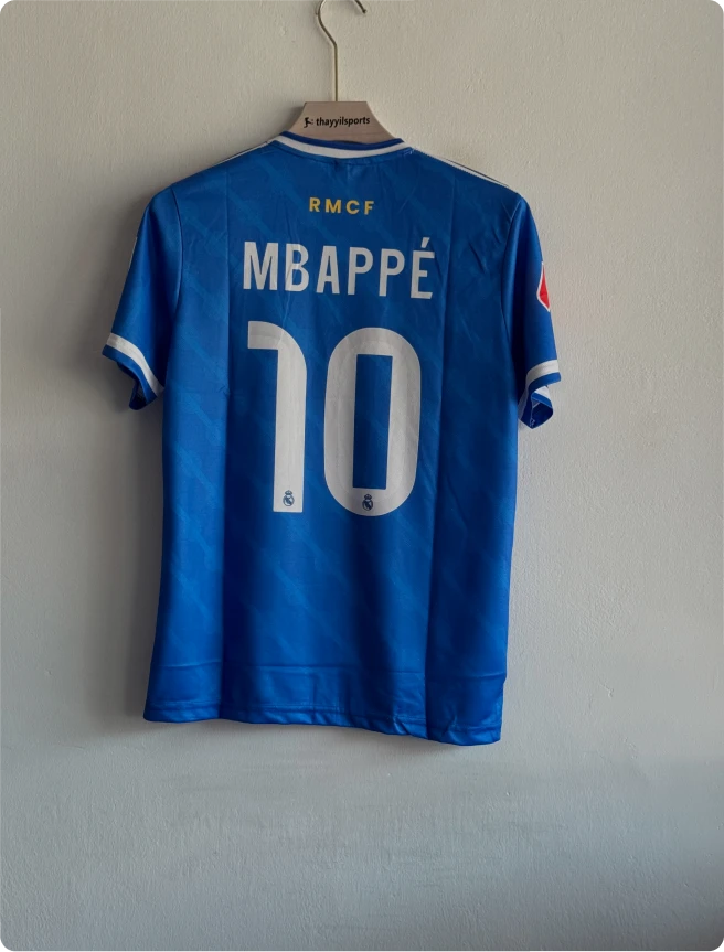 Mbappe Real Madrid 25-26 Third Kit [Embroidery] (S)