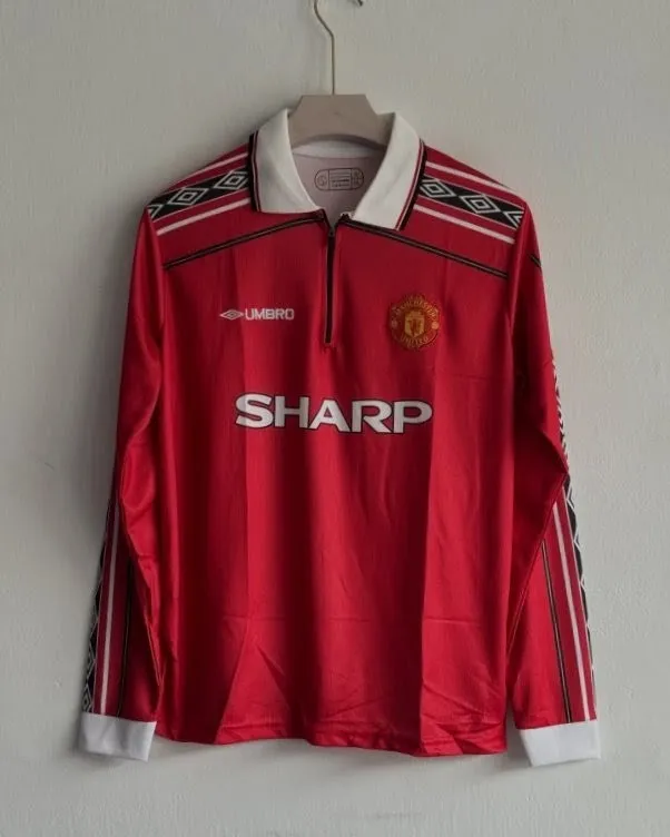 Beckham Manchester United 98-99 Home Kit [Embroidery]