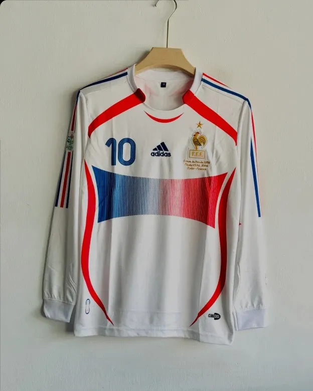 Zidane France 2006 Away Kit [Embroidery]
