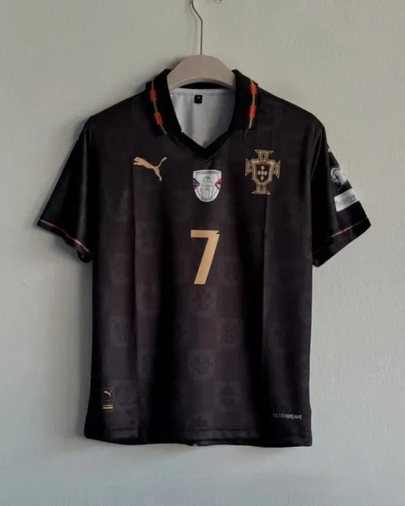 Ronaldo Portugal 25-26 Special Edition Black Kit [Embroidery]